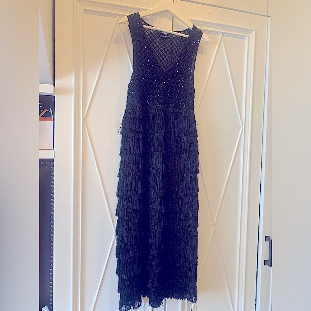 Zara black dress